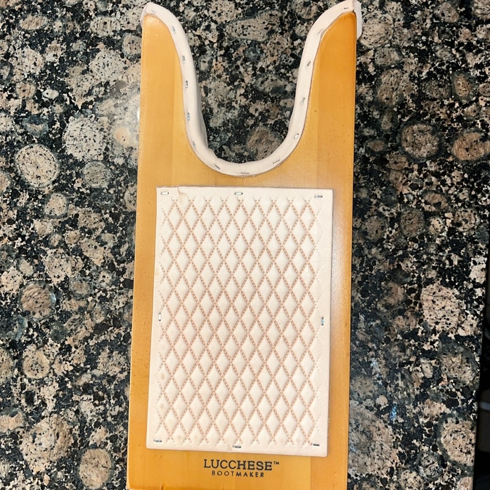 Lucchese Boot Jack, Brand new in box with Minor defects